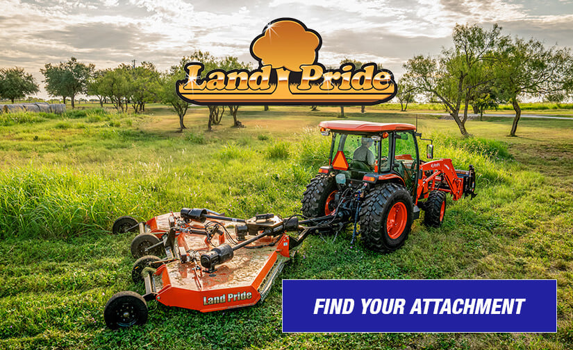 Find your LandPride attachment